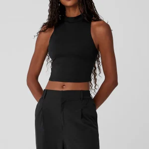 Alosoft Top That Bra Tank - Black