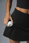 Airbrush High-Waist Good Form Tennis Skirt - Black