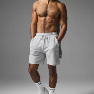 7 Micro Waffle Fast Break Short - Athletic Heather Grey