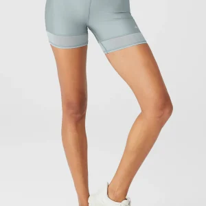 5 Airlift Double Trouble Biker Short - Cosmic Grey