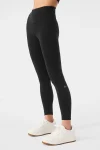 7/8 High-Waist Airbrush Legging - Black