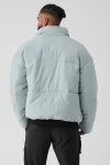 Stretch Woven Street Puffer - Cosmic Grey