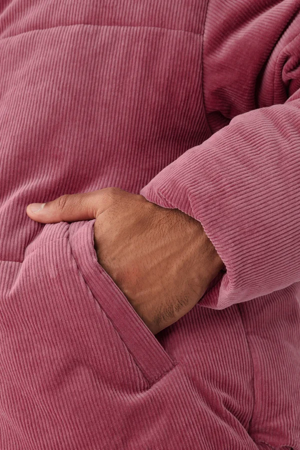 Corduroy Stage Puffer - Mars Clay