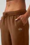 Accolade Straight Leg Sweatpant - Cinnamon Brown