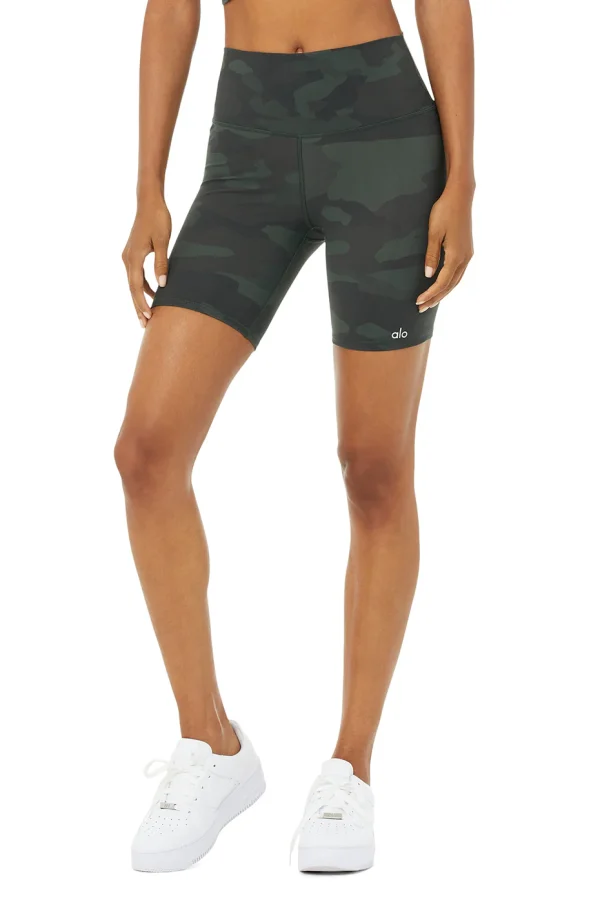 7 High-Waist Vapor Short - Hunter Camouflage