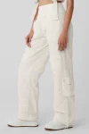 High-Waist Snowrider Puffer Pant - Ivory