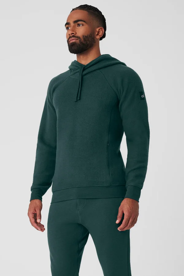 The Triumph Hoodie - Midnight Green