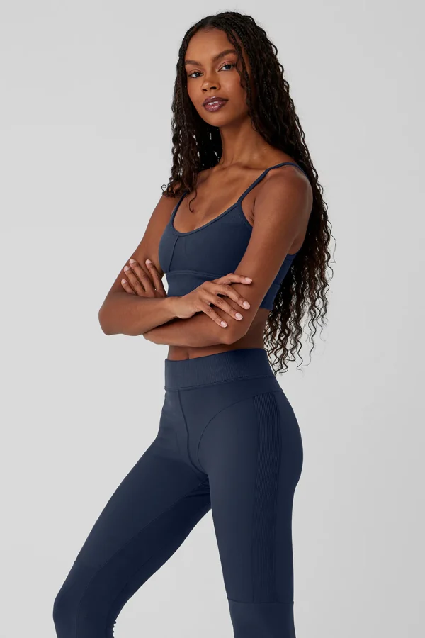 Alosoft Head Start Bra - Navy