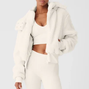Foxy Sherpa Jacket - Ivory