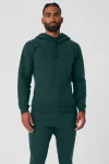 The Triumph Hoodie - Midnight Green