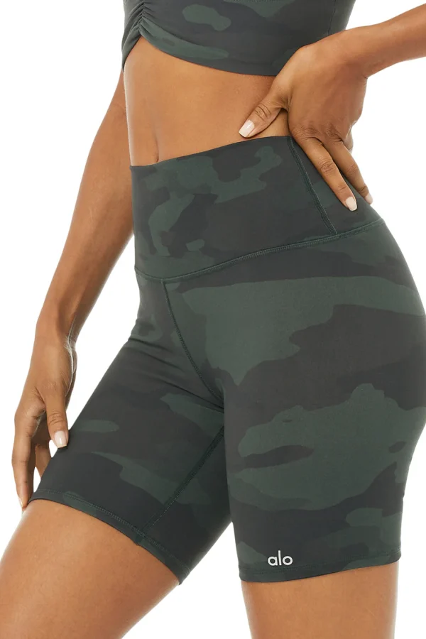 7 High-Waist Vapor Short - Hunter Camouflage