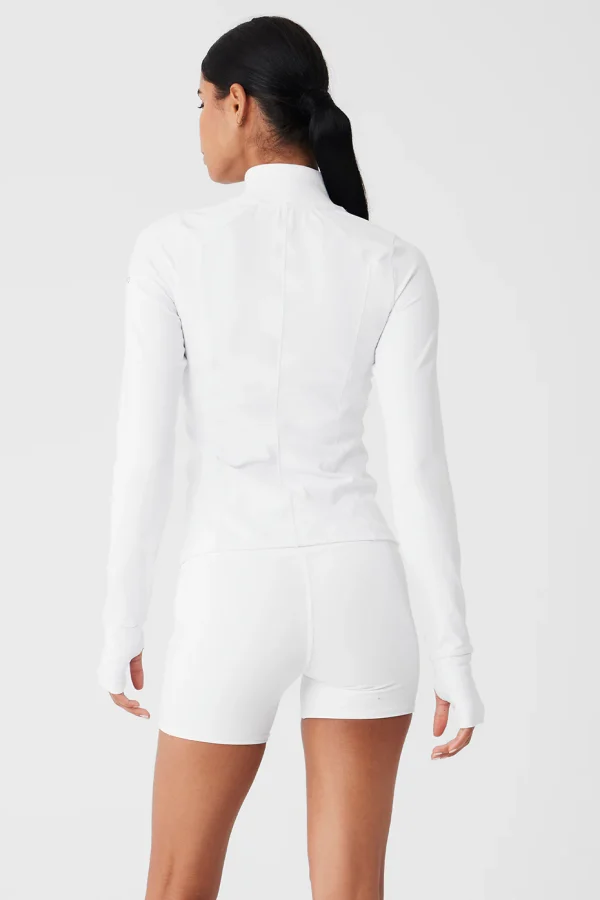 Airbrush Formation Jacket - White