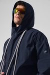 Vantage Nylon Ripstop Track Jacket – Navy