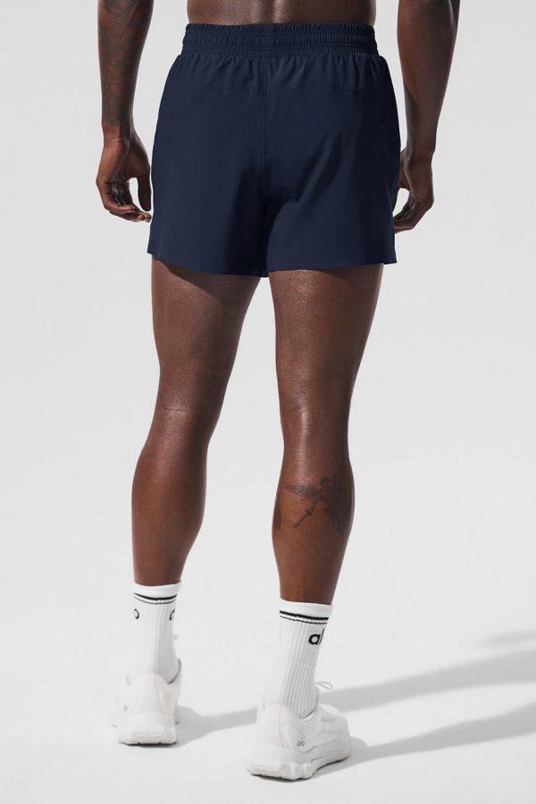5″ Adapt Running Short – Navy