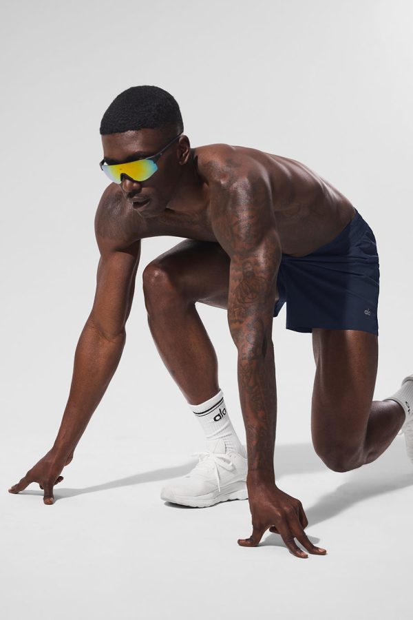 5″ Adapt Running Short – Navy