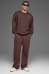 Accolade Crew Neck Pullover – Brownstone