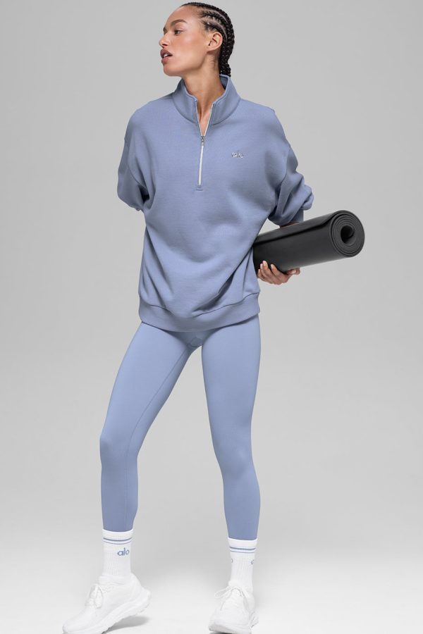 Accolade 1/4 Zip Pullover – Winter Frost