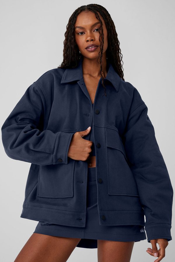 Unisex One Up Jacket ?C Navy