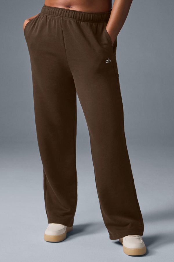 Accolade Straight Leg Sweatpant ?C Espresso