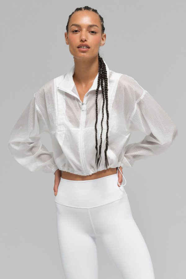 Game Time Full Zip Jacket ?C White