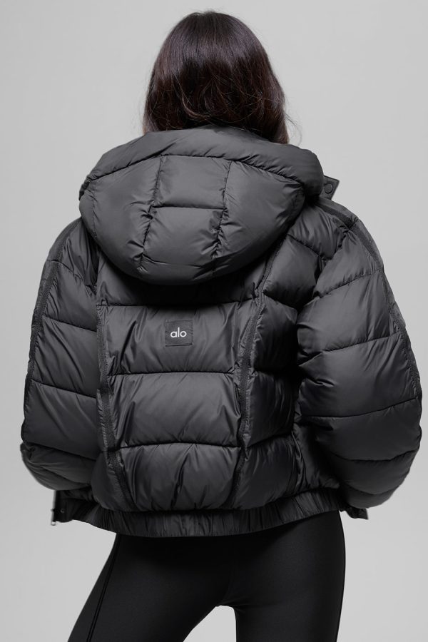Aspen Love Puffer Jacket ?C Black