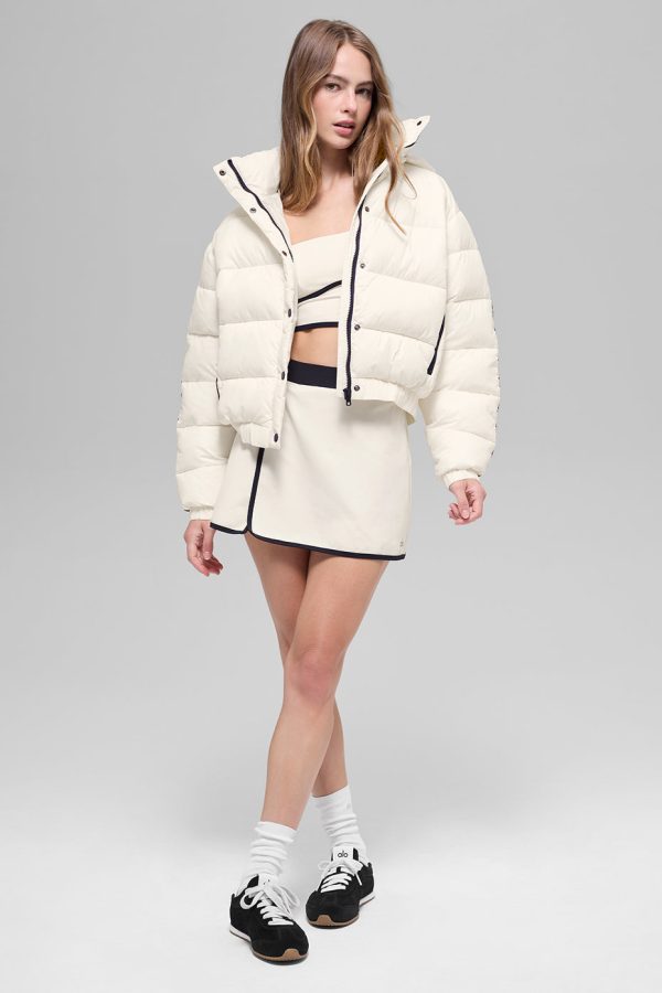 Aspen Love Puffer Jacket ?C Ivory