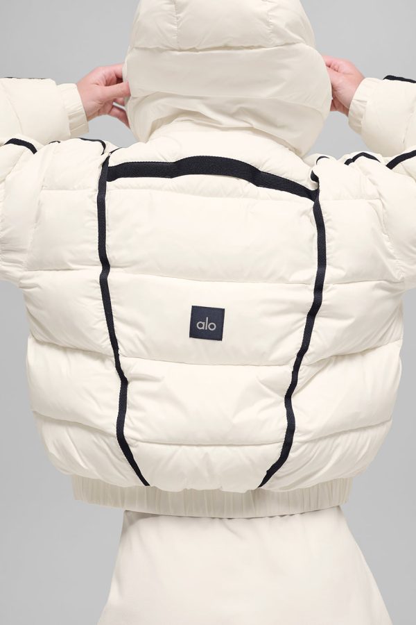 Aspen Love Puffer Jacket ?C Ivory