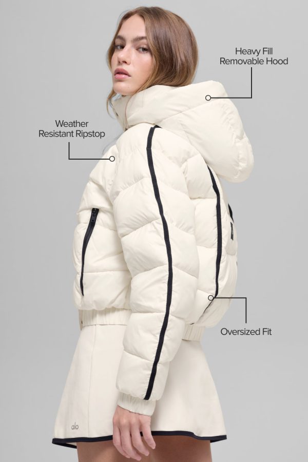 Aspen Love Puffer Jacket ?C Ivory