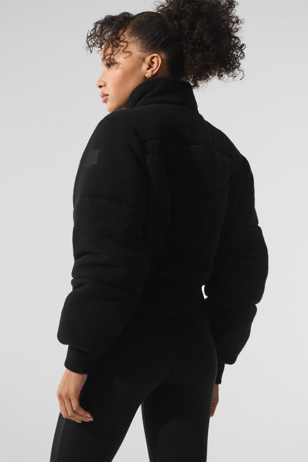 Darling Sweater Puffer ?C Black