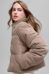 Micro Corduroy Dreamy Puffer ?C Chai Latte
