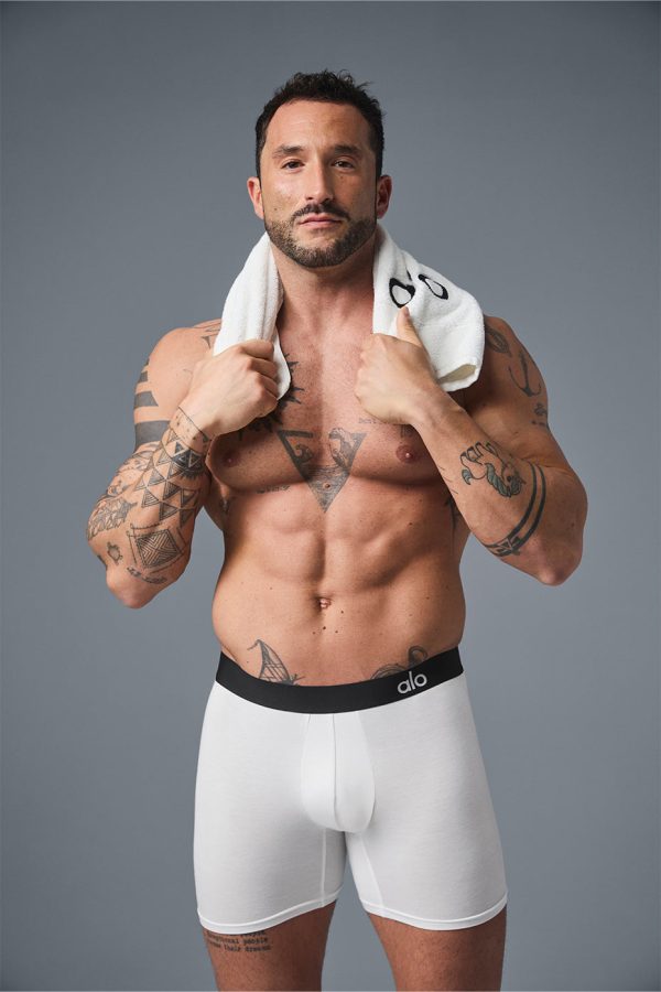 Day and Night Boxer – White