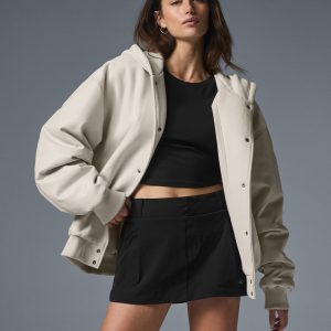 Select Hooded Bomber Jacket ?C Bone