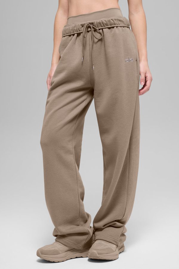 Accolade Straight Leg Sweatpant ?C Gravel