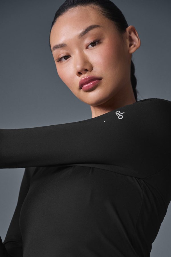 Alosoft Finesse Long Sleeve ?C Black