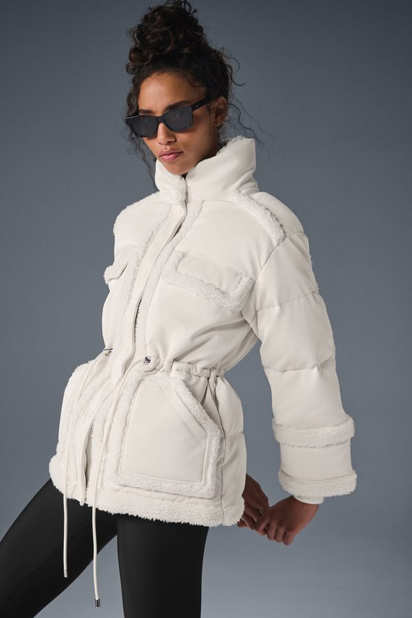 Ice Breaker Puffer Jacket ?C Ivory