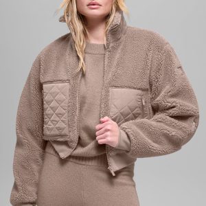 Sherpa Edge Bomber ?C Chai Latte