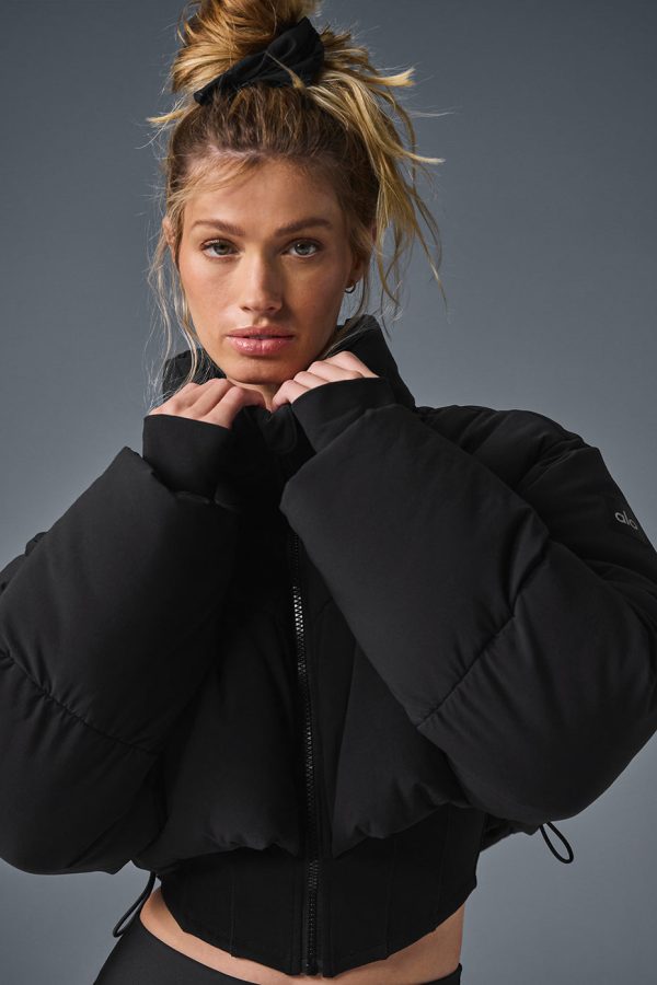 Main Act Corset Puffer ?C Black