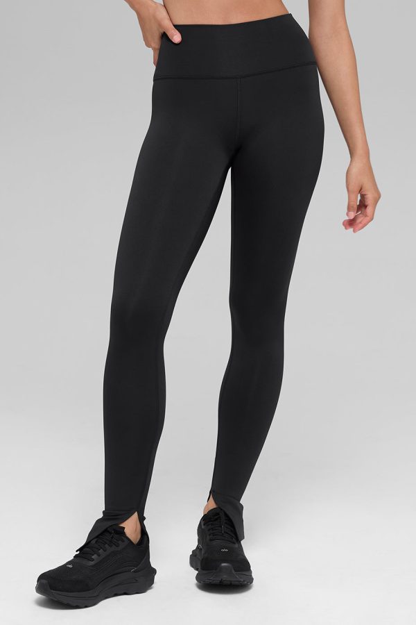 Airlift High-Waist Elongated Legging ?C Black