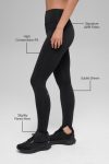 Airlift High-Waist Elongated Legging ?C Black