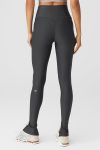 Airlift High-Waist Elongated Legging ?C Anthracite