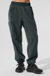 Polar Fleece Wintry Mix Pant ?C Charcoal Green