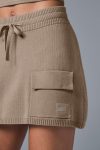 Scholar Knit Cargo Skirt ?C Gravel