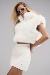 Courchevel Cashmere Skirt ?C Ivory